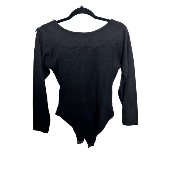 Vintage Instant Action Small Bodysuit Long Sleeve Embellished - Picture 3 of 3